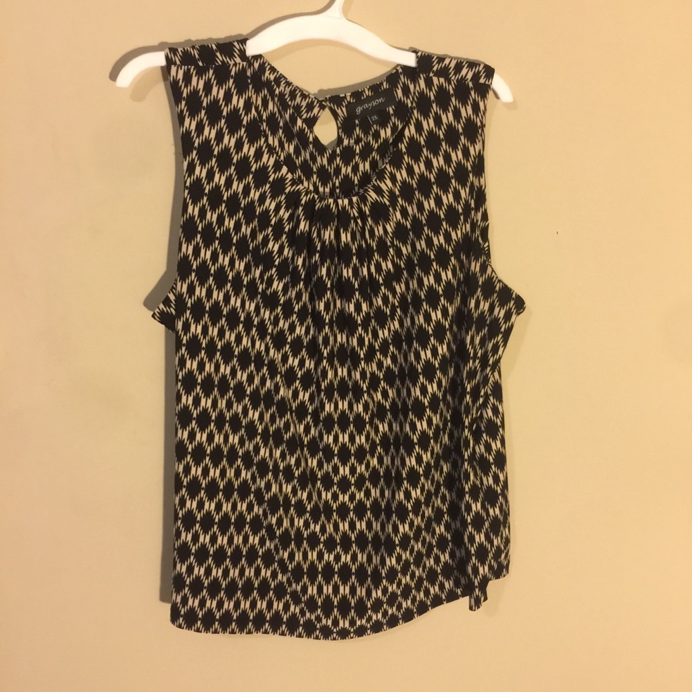 GRAYSON | DRESS BLOUSE | KEYHOLE BACK